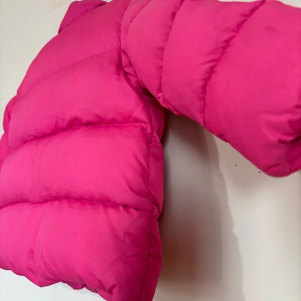 Kate Spade babygap toddler girl 2Y fuchsia down feather filled warm puffer coat